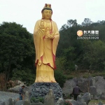 玻璃鋼觀(guān)音菩薩雕塑