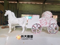 長(cháng)大雕塑制作的泡沫雕塑小樣模型